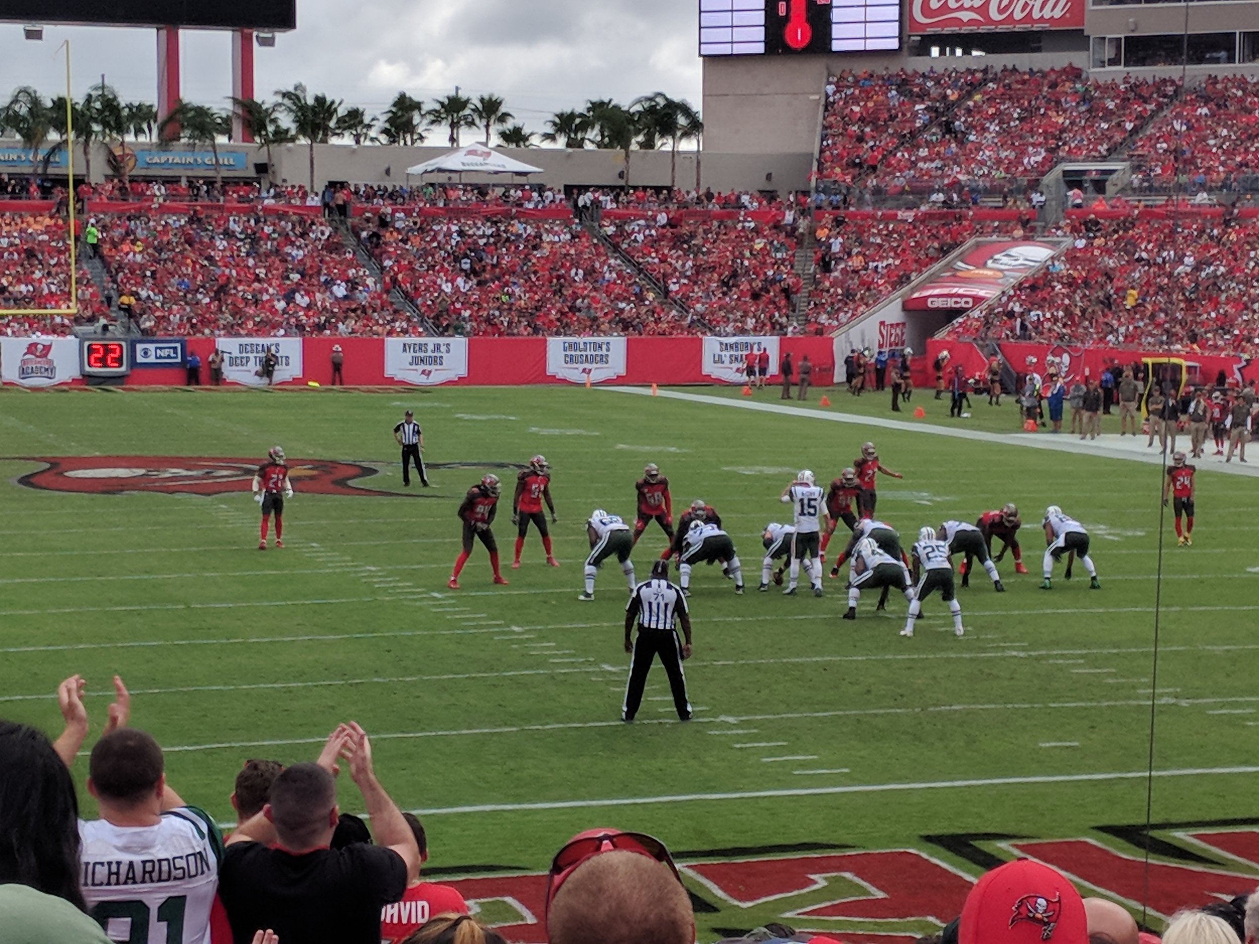 Jets @ Buccaneers 2017( Section 147)