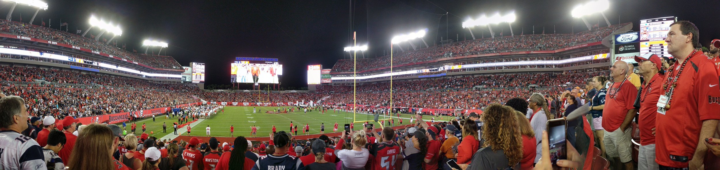 Buccaneers vs Patriots 2017(Section 147)