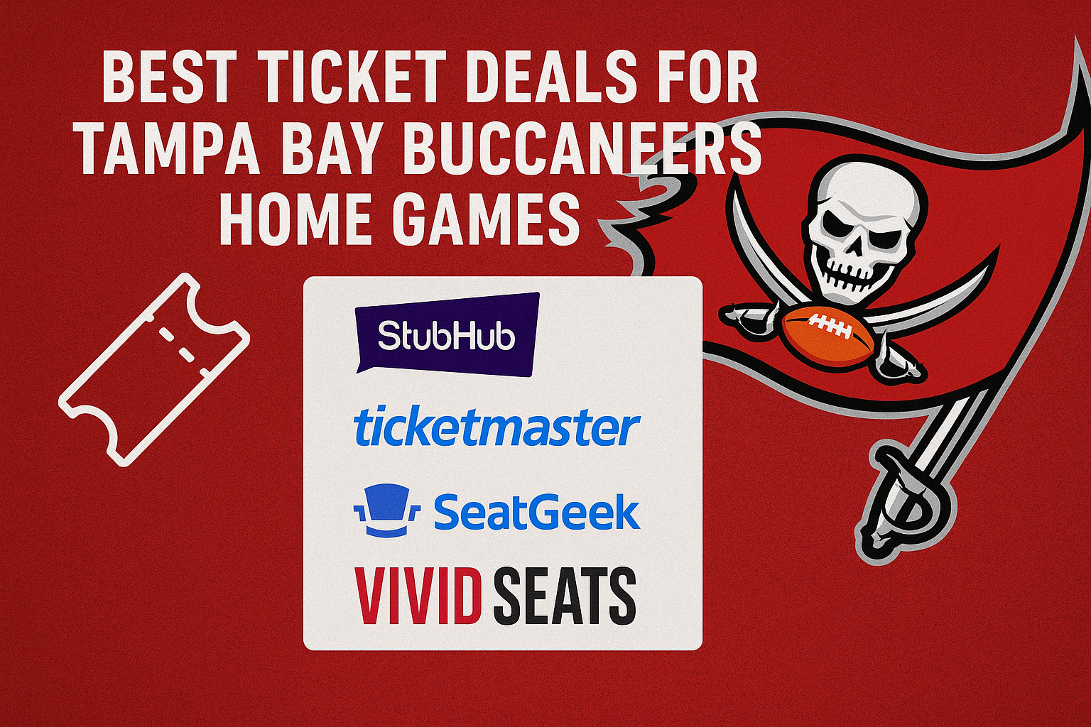 The Best Ticket Deals On Buccaneers Home Games